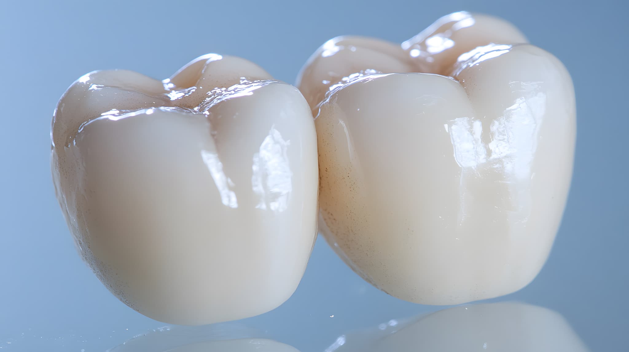 セラミックでできた歯の被せ物